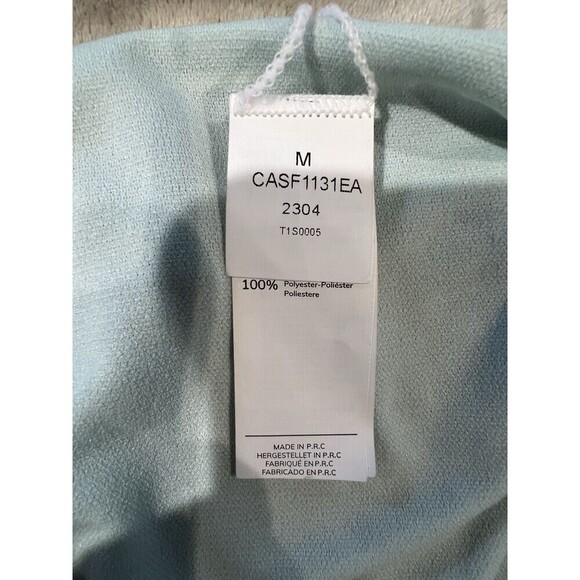 Cupshe Women's Bikini Scalloped Cross Back High Waist Bathing Suit Swimsuit M - Picture 5 of 7